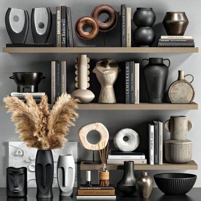 现代陶瓷花瓶工艺品摆件I